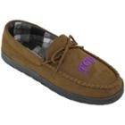 Men's Tcu Horned Frogs Microsuede Moccasins, Size: 8, Brown