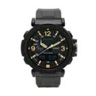 Casio Men's Pro Trek Triple Sensor Analog-digital Tough Solar Watch - Prg-600y-1cr, Black