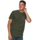 Men's Urban Pipeline&reg; Scoop-hem Tee, Size: Xxl, Dark Green