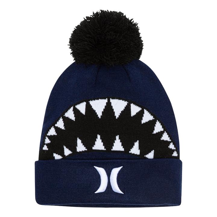 Boys 4-20 Hurley Shark Bait Beanie, Blue (navy)