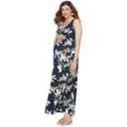 Maternity A:glow Knot Maxi Dress, Women's, Size: S-mat, Dark Blue