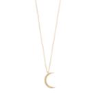 Lc Lauren Conrad Moon Pendant Necklace, Women's, Gold