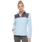 Women's Fila Sport&reg; Long Sleeve Fleece Jacket, Size: Small, Light Blue