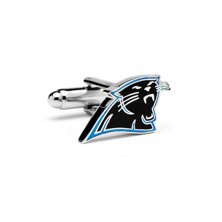 Carolina Panthers Cuff Links, Men's, Multicolor