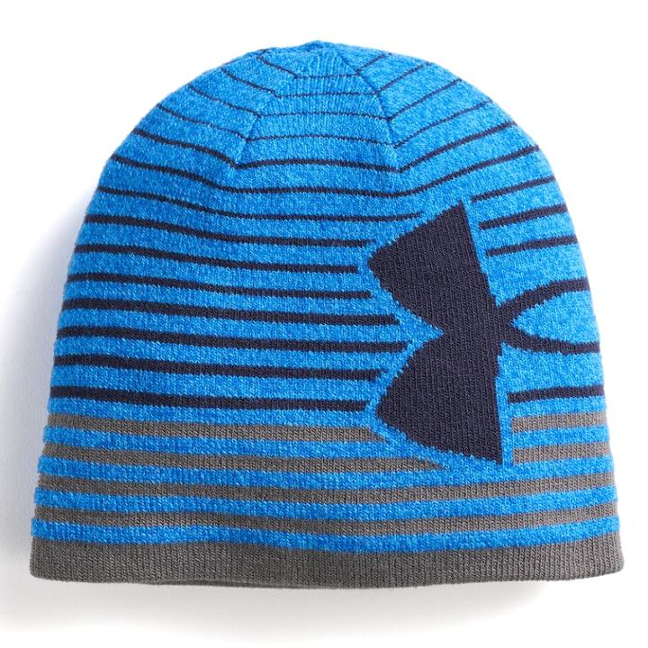 Boys 4-20 Under Armour Billboard Beanie, Brown Over