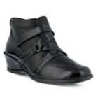 Spring Step Allegra Women's Wedge Ankle Boots, Size: 37, Black