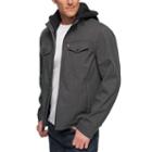 Big & Tall Levi's&reg; Hooded Trucker Jacket, Men's, Size: Medium, Grey (charcoal)
