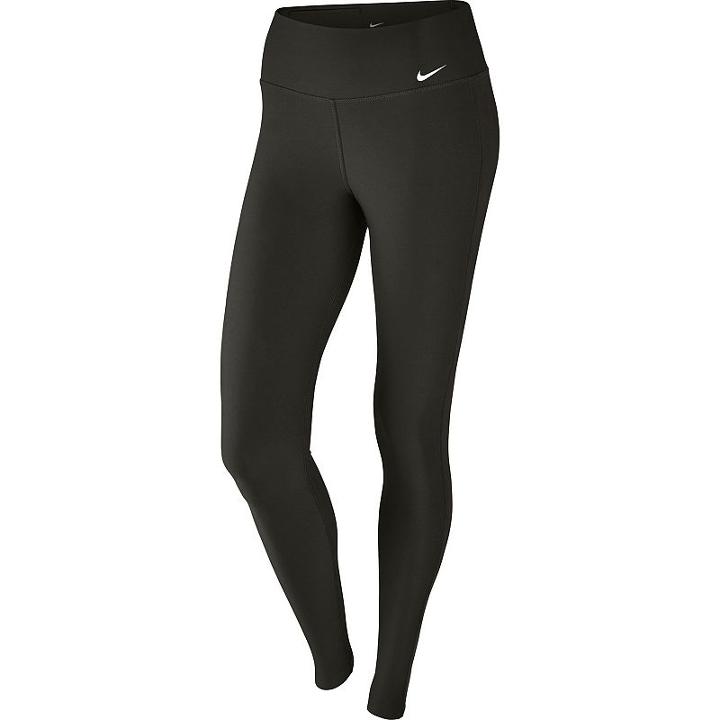Women's Nike Power Training Workout Tights, Size: Large, Grey (charcoal)