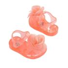 Baby Girl Carter's Jelly Sandal Crib Shoes, Size: 0-3 Months, Pink