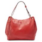 Mellow World Kimberly Woven Slouchy Convertible Hobo, Women's, Red