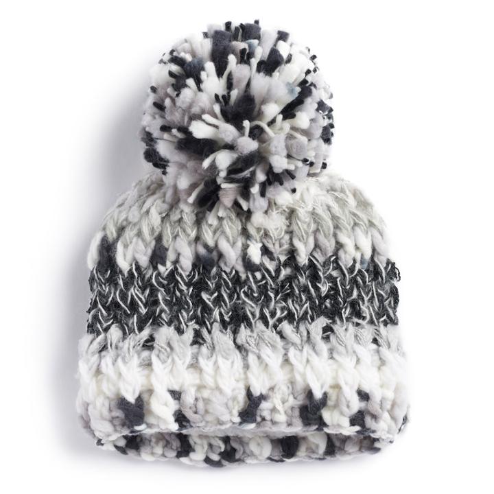 Women's Sonoma Goods For Life&trade; Chunky Deconstructed Knit Beanie, Grey