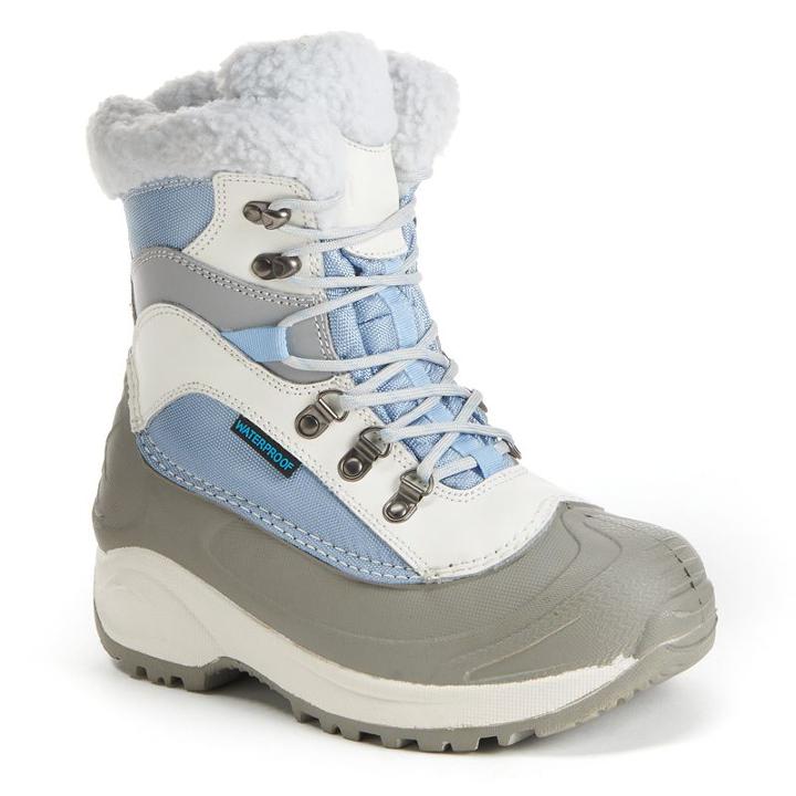 Itasca Sleigh Bell Women's Waterproof Winter Boots, Women's, Size: 11, Light Blue
