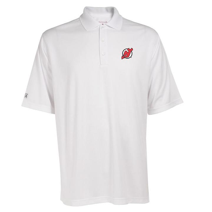 Men's New Jersey Devils Exceed Performance Polo, Size: Large, White
