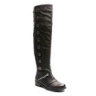 Kisses By 2 Lips Too Too Jostle Women's Over-the-knee Boots, Girl's, Size: Medium (6), Black