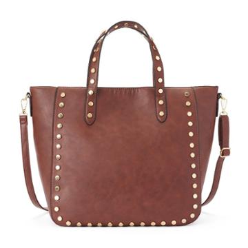 Yoki Studded Tote, Women's, Brown