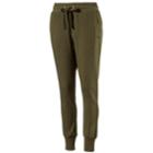 Women's Puma Fusion Sweatpants, Size: Medium, Green