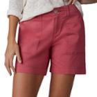Women's Lee Kinsey Twill Shorts, Size: 18 Avg/reg, Dark Pink