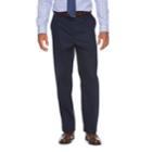 Men's Croft & Barrow&reg; Relaxed-fit No-iron Flat-front Casual Pants, Size: 44x30, Blue
