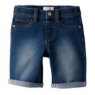 Girls 4-12 Sonoma Goods For Life&trade; Bermuda Jean Shorts, Girl's, Size: 6, Dark Blue
