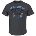 Men's Premier League Manchester City Fc Softhand Tee, Size: Xxl, Grey