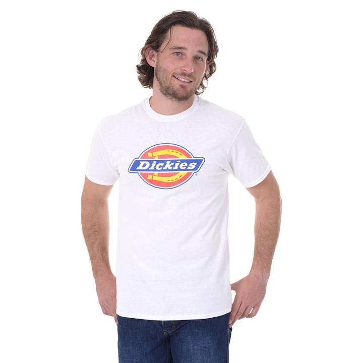 Big & Tall Dickies Logo Tee, Men's, Size: 3xb, White