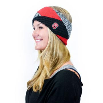 Women's Zoozatz North Carolina State Wolfpack Criss-cross Headband, Multicolor