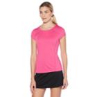 Women's Grand Slam Cap Sleeve Tennis Tee, Size: Xl, Light Pink
