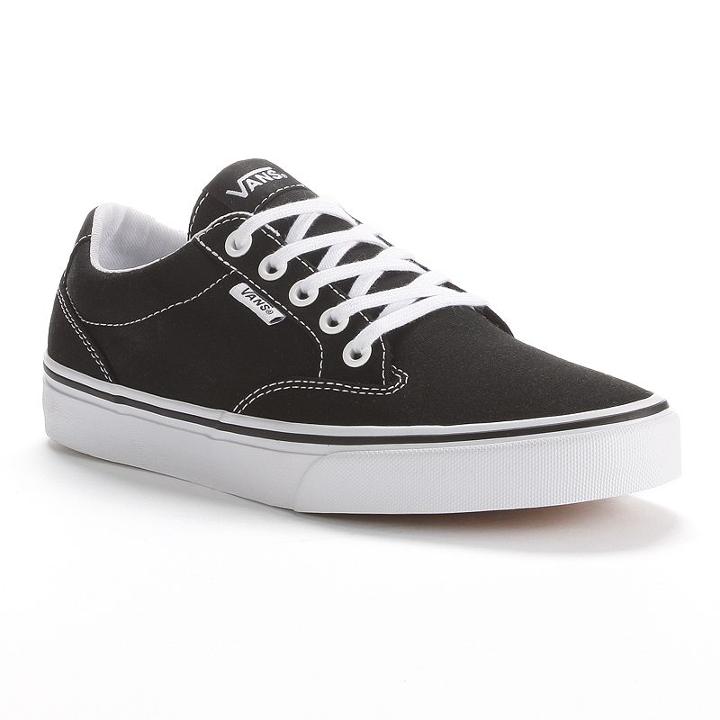 Vans Winston Women's Skate Shoes, Size: 7.5, Black
