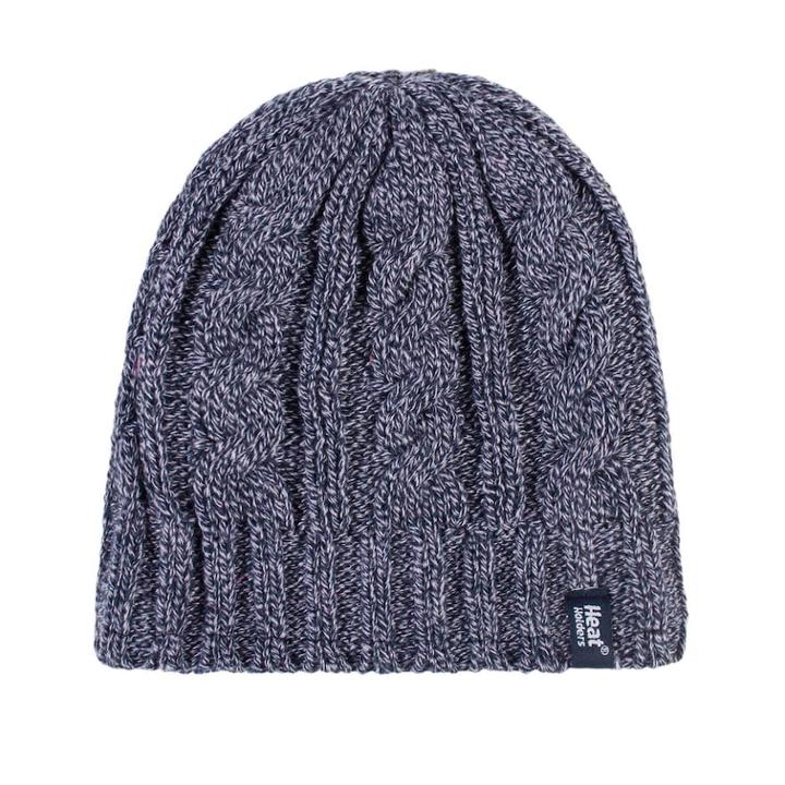 Women's Heat Holders Cable-knit Thermal Beanie, Blue