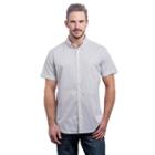 Men's Lee Classic-fit Patterned Stretch Button-down Shirt, Size: Xxl, White Oth