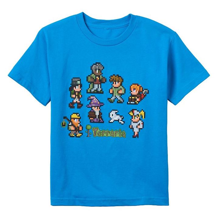 Boys 8-20 Terraria Tee, Boy's, Size: Large, Turquoise/blue (turq/aqua)