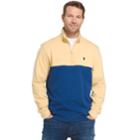 Big & Tall Izod Advantage Sportflex Colorblock Quarter-zip Fleece Pullover, Men's, Size: Xxl Tall, Gold