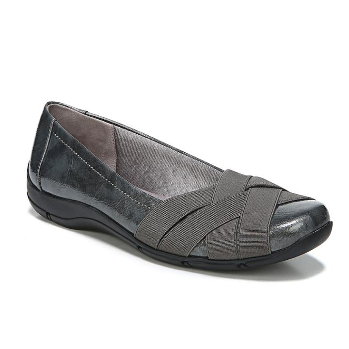 Lifestride Daisie Women's Ballet Flats, Size: Medium (5), Grey