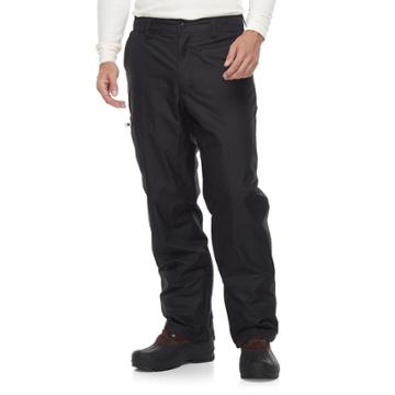 Big & Tall Zeroxposur Snowmass Ski Pants, Men's, Size: Xl, Black