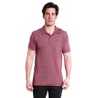 Men's Excelled Heathered Polo, Size: Large, Red