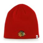 Adult '47 Brand Chicago Blackhawks Knit Beanie, Men's, Red