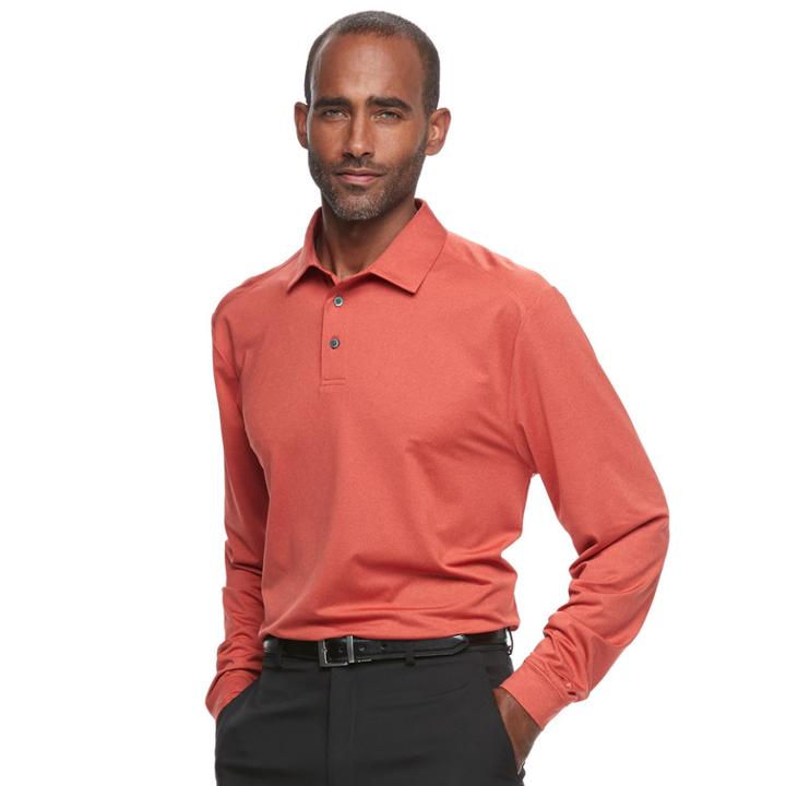 Big & Tall Grand Slam Motionflow 360 Regular-fit Performance Golf Polo, Men's, Size: 4xb, Orange Oth