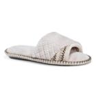 Muk Luks Sally Women's Open-toe Scuff Slippers, Size: Large, Ovrfl Oth