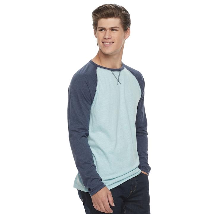 Men's Urban Pipeline Ultimate Baseball Tee, Size: Medium, Blue (navy)