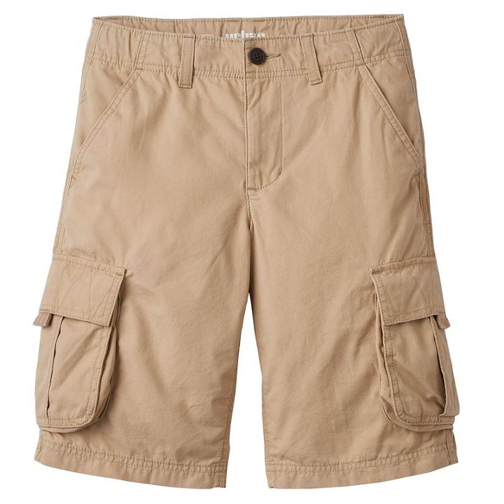 Boys 8-20 Urban Pipeline Canvas Cargo Shorts, Boy's, Size: 12, Med Beige