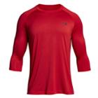 Men's Under Armour 3/4-sleeve Tech Tee, Size: Xl, Brt Red