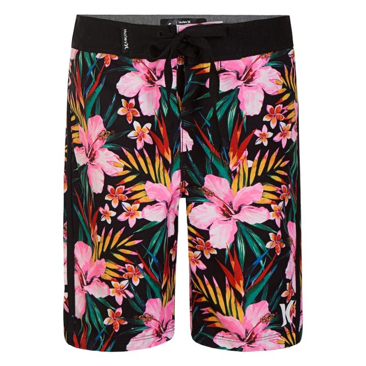 Boys 4-7 Hurley Garden Floral Board Shorts, Size: 5, Multi