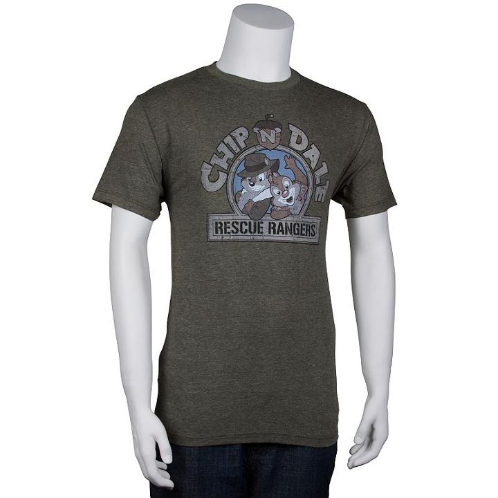 Men's Disney's Chip 'n Dale Rescue Rangers Tee, Size: Small, Med Green