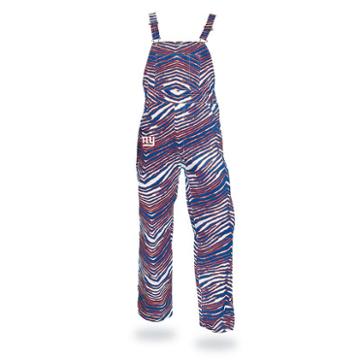 Men's Zubaz New York Giants Bib Overalls, Size: Medium, Multicolor