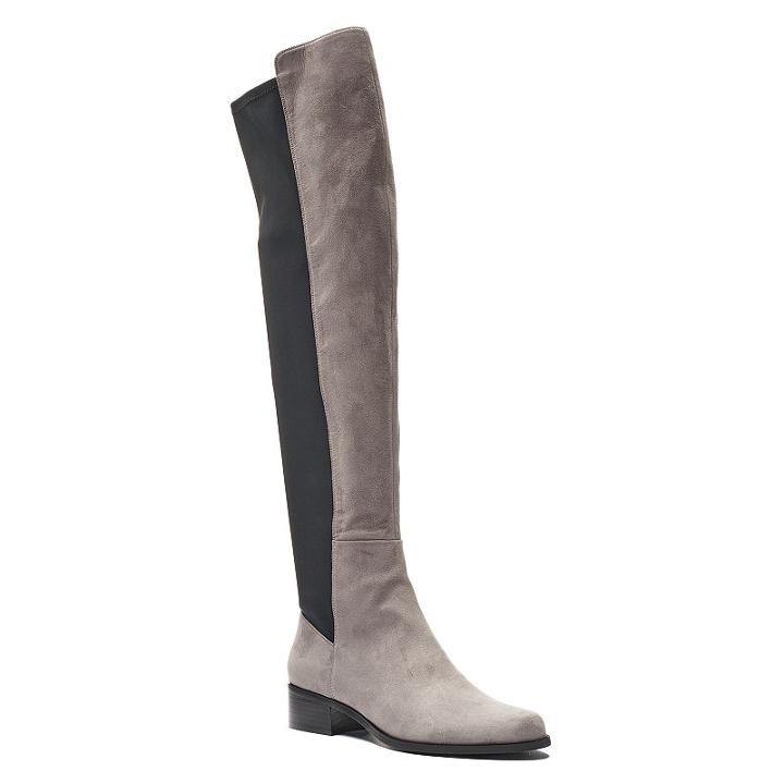 Style Charles By Charles David Gator Women's Over-the-knee Boots, Size: 8.5, Grey