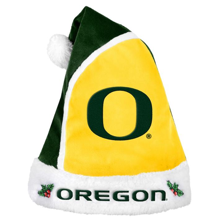 Adult Oregon Ducks Santa Hat, Adult Unisex, Green