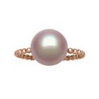 14k Rose Gold Freshwater Cultured Pearl Ring, Women's, Size: 7, Pink