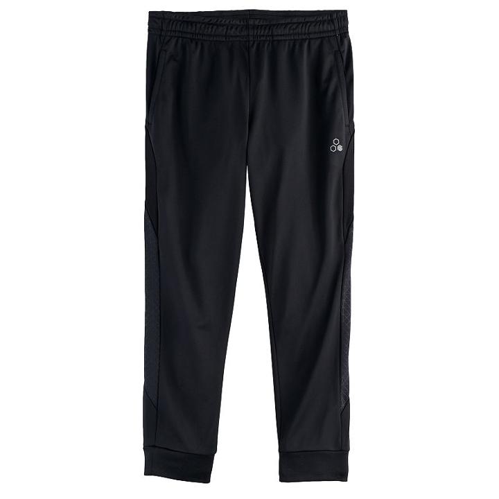 Boys 8-20 Tek Gear&reg; Embossed Jogger Pants, Size: Small, Black