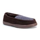 Muk Luks Men's Henry Loafer Slippers, Size: Medium, Dark Brown