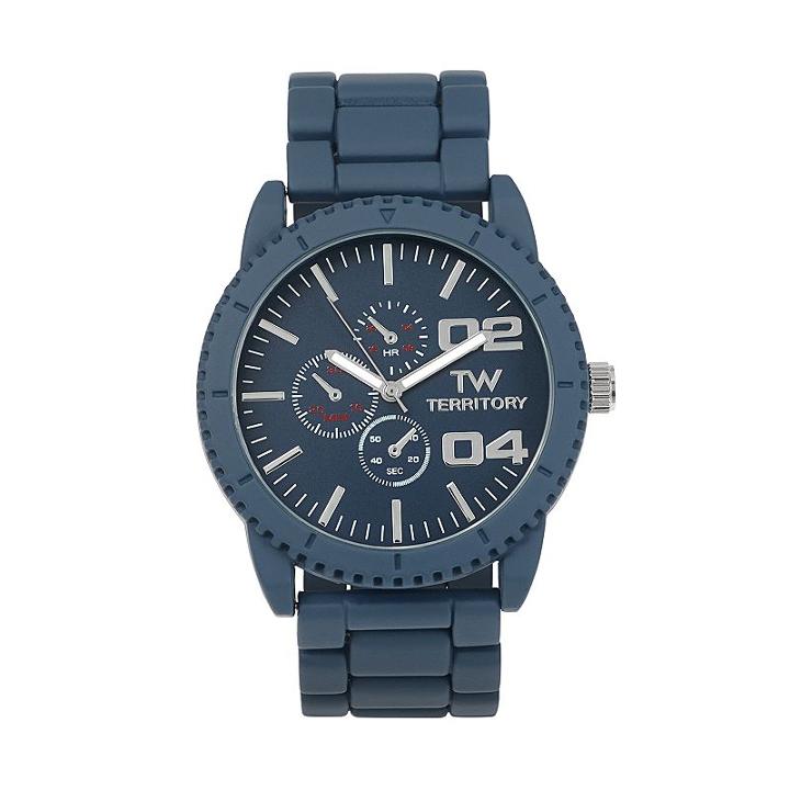 Territory Men's Stainless Steel Watch, Blue